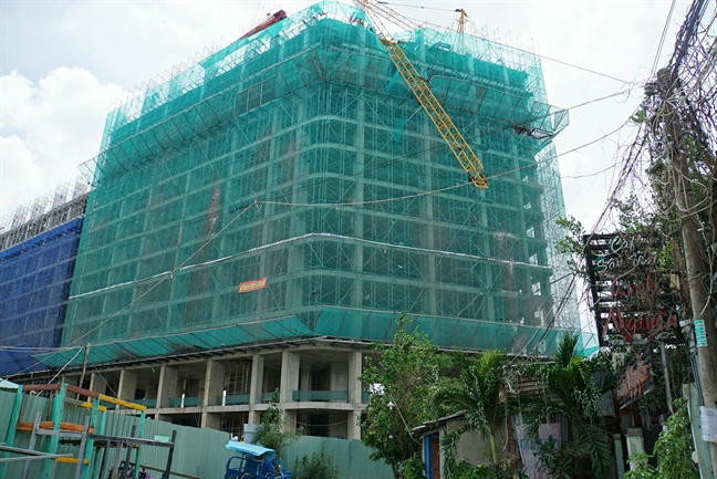 Thi công cẩu thả sập cần cẩu, dự án Topaz Elite bị đình chỉ thi công Thi cong cau tha sap can cau, du an Topaz Elite bi dinh chi thi cong