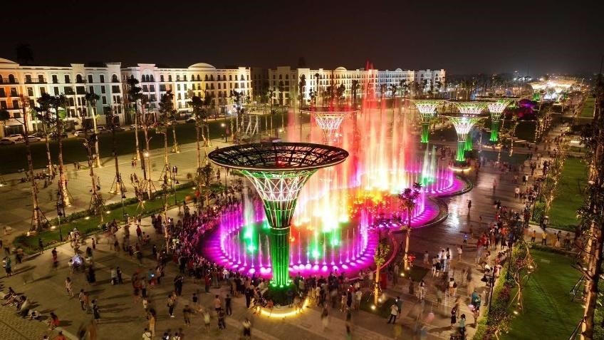 Show trình diễn nhạc nước sẽ thu hút đông đảo du khách đến Sầm Sơn và Thanh Hóa. &nbsp;