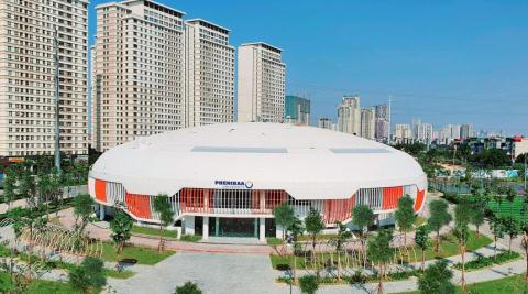 Không gian xanh gần 14ha của trường Đại học Phenikaa, nơi sẽ diễn ra hội thảo ngày 26/03/2021. Ảnh: Phenikaa. &nbsp;