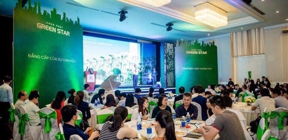 Dinh chi xay dung du an Green Star Sky Garden cua Cong ty Hung Loc Phat