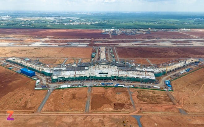 Sân bay Long Thành là sân bay lớn nhất, hiện đại nhất Việt Nam. Ảnh: Zingnews&nbsp;&nbsp;