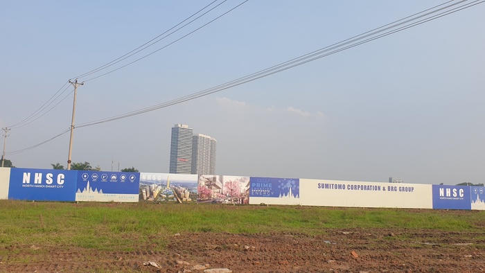 Cận cảnh khu đất xây Tháp tài chính 108 tầng ở Hà Nội trước ngày khởi công