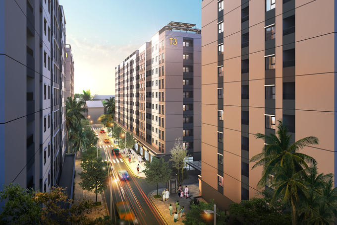 An Giang vừa mở bán hơn 260 căn nhà ở xã hội