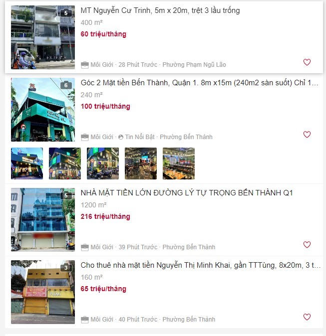 Làn sóng trả mặt bằng lan rộng