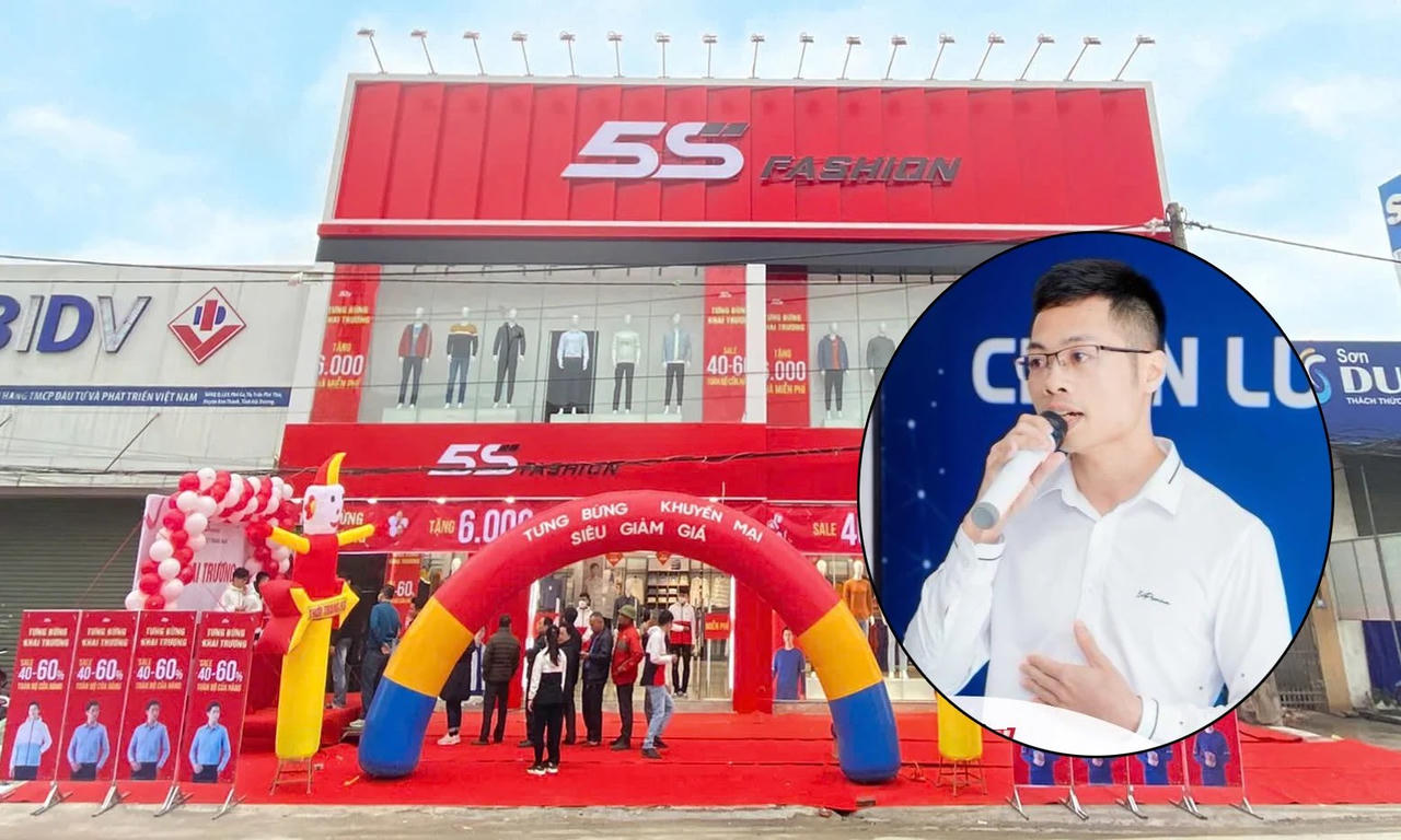 Nguyễn Quang Huy là ông chủ đứng sau các pháp nhân liên quan đến&nbsp;5S Fashion.