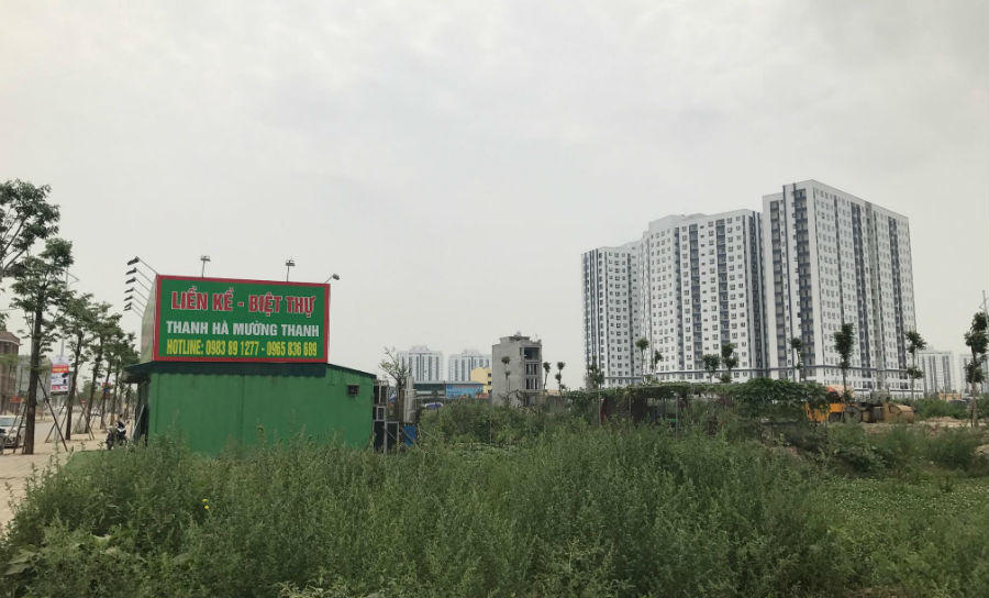 đất nền,đất thanh hà,biệt thự thanh hà,nhà liền kề thanh hà,sốt đất t