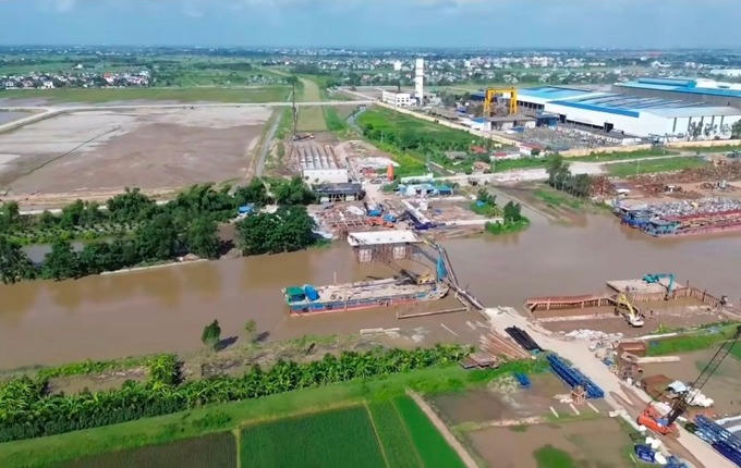 Công trường dự án. Ảnh: Báo Công Lý &nbsp;