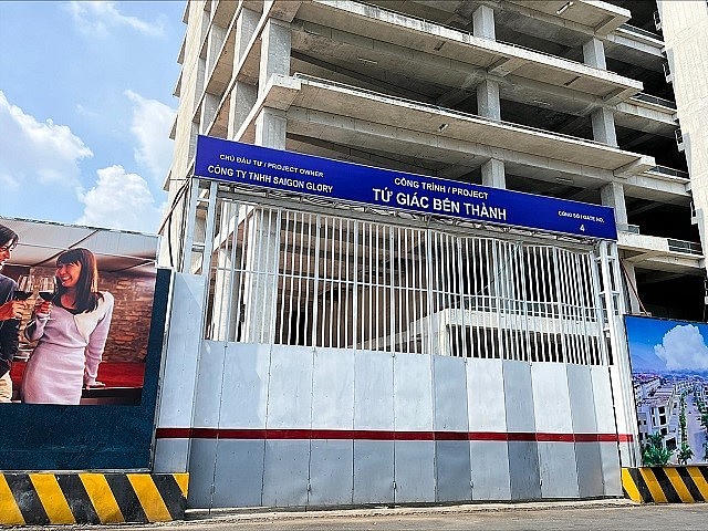 Dự án Khu Tứ Giác Bấn Thành vẫn chưa hoàn thiện &nbsp;