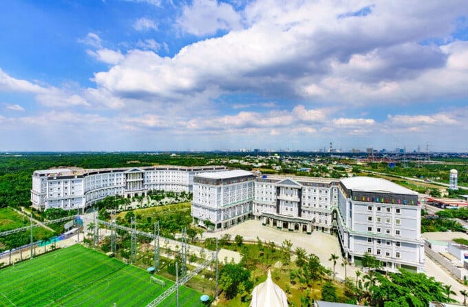 Toàn cảnh Trường Quốc tế Mỹ Việt Nam (AISVN)&nbsp;