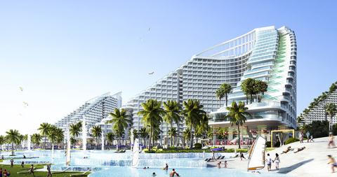 Dua ban cat lo tai sieu du an The Arena Cam Ranh