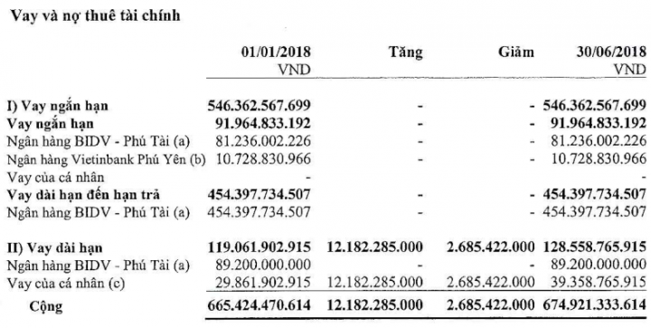 GTT - Vay va no thu Tai chinh ngan han