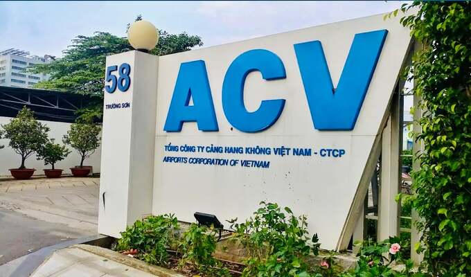 Trụ sở ACV tại 58 Trường Sơn, P. Tân Sơn Hòa, TP.HCM.