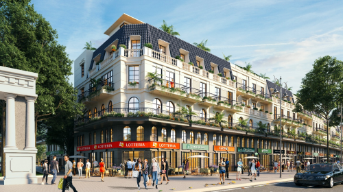 Dãy Shophouse nằm liền kề chợ đêm trung tâm tạo ra không gian mua sắm khép kín. Liên hệ hotine: 0901181919 - 0901281919 hoặc truy cập tại đây.