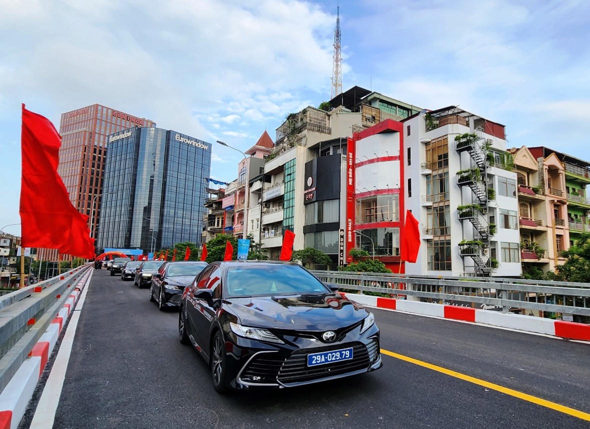 Hà Nội: Khánh thành cầu vượt tại nút giao thông Chùa Bộc - Phạm Ngọc Thạch