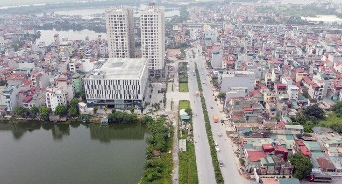 Toàn cảnh dự án &nbsp;đầu tư xây dựng đường Tam Trinh