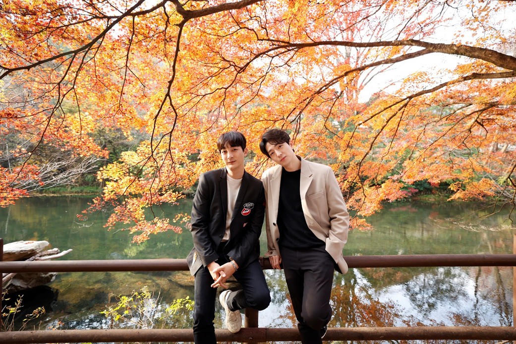 Hai chàng trai của nhóm HoonDoo đến từ Hàn Quốc.