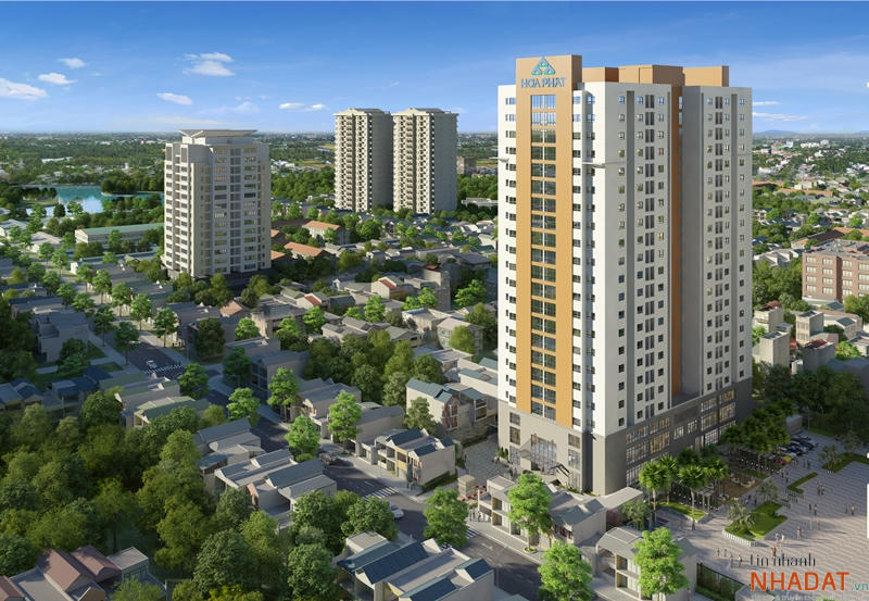 Phối cảnh dự án Mandarin Garden của Hòa Phát.