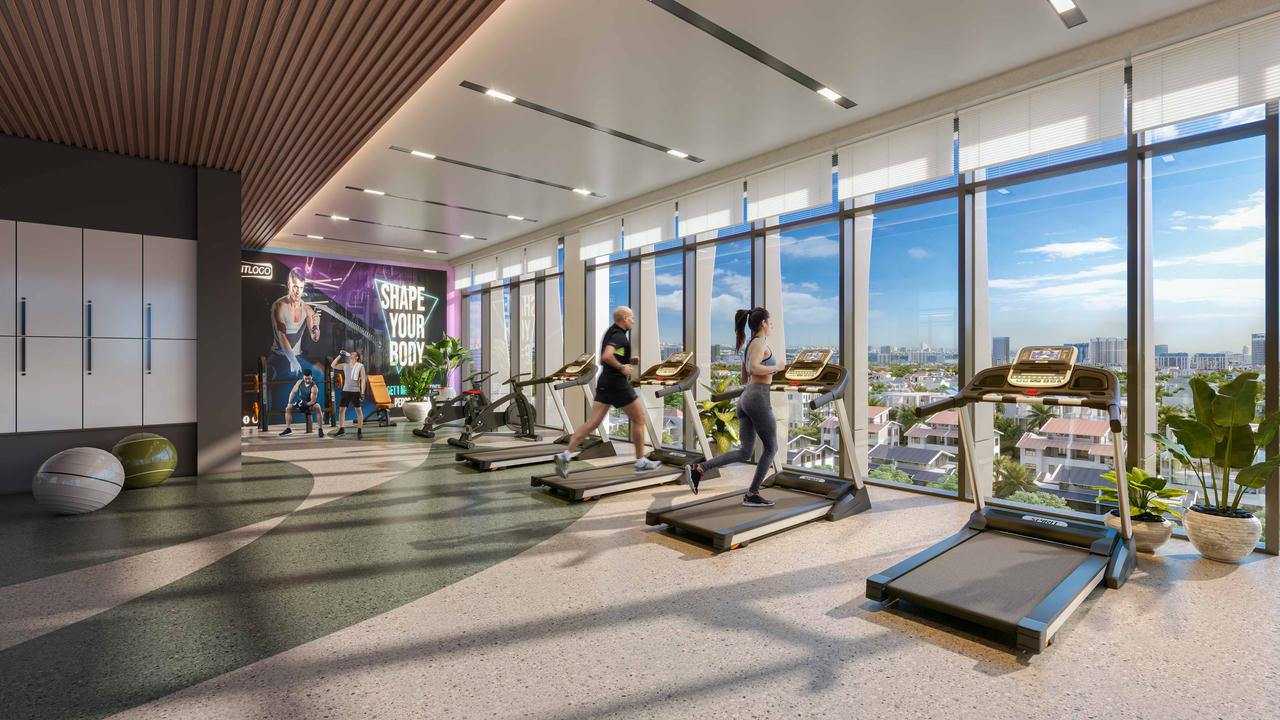 Thiết kế cửa kính full-height cao 2,7 mét nhằm tối ưu tầm nhìn. (Ảnh phối cảnh minh họa: Sun Property) &nbsp;