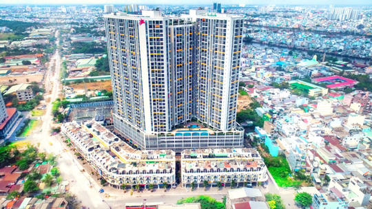 Chung cư The Pegasuite toạ lạc trên đường Tạ Quang Bửu, Phường 6, Quận 8, TP.HCM. &nbsp;