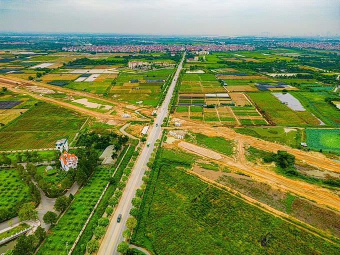 Hiện trạng công viên đoạn giao Vành đai 3. Ảnh: Ngọc Đẹp