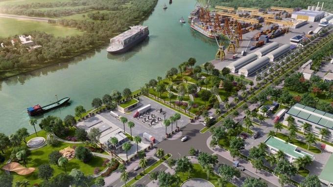 Khu công nghiệp Hiệp Thạnh với diện tích gần 574ha. Ảnh minh họa &nbsp;