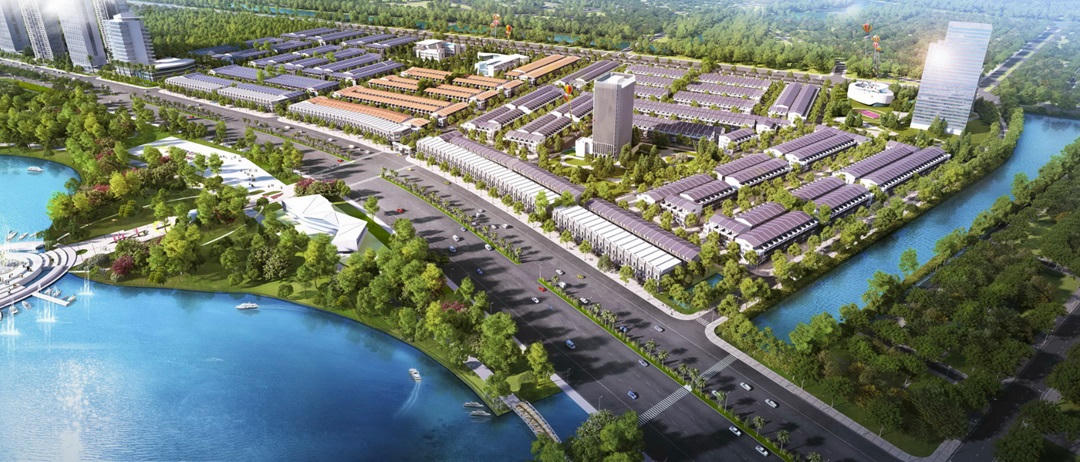 Phối cảnh dự án Khu dân cư Đông Bàn Thành.