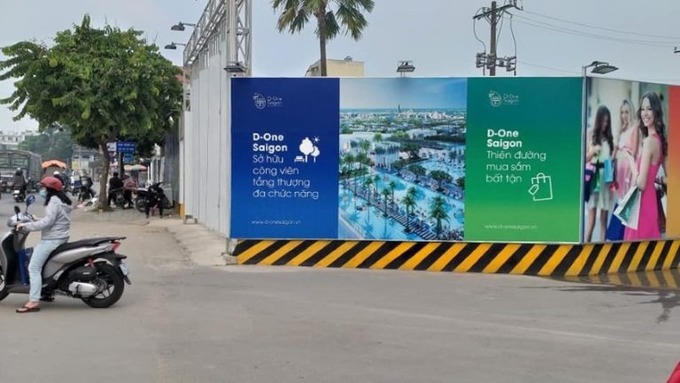 Dự án D-One Sài Gòn vẫn nằm "đắp chiếu" suốt thời gian qua. Ảnh: Internet