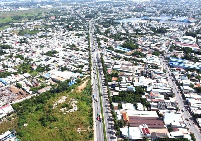 Đường Mỹ Phước Tân Vạn đoạn trùng với dự án đường Vành đai 3 TP.HCM