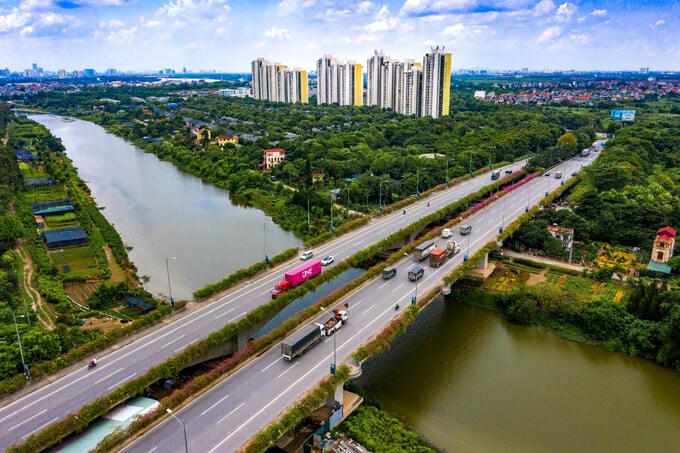 Dự án đường kênh sẽ giúp hình thành tuyến giao thông chính cho khu vực dân cư. Ảnh: Internet &nbsp;