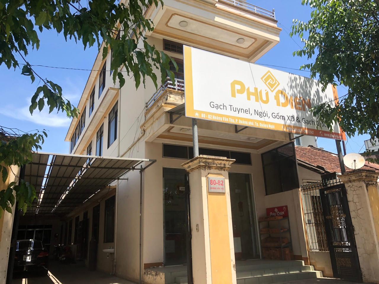 Trụ sở Công ty Phú Điền. Ảnh: Phước Nguyên