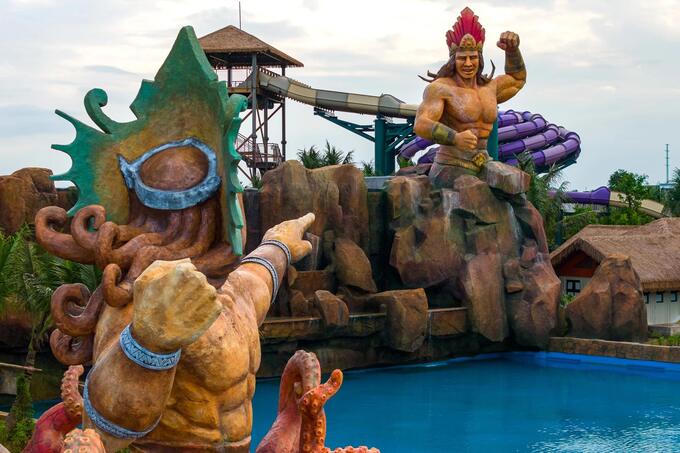 Cận cảnh công viên nước lớn nhất miền Bắc: Đầu tư 6.000 tỷ đồng, chỉ cách Hà Nội 160km