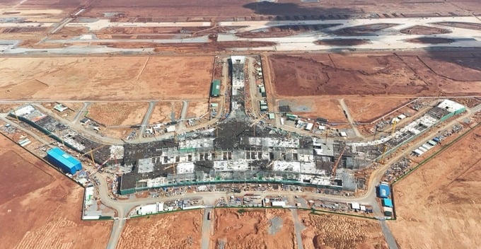 5.000ha đất của dự án đã được giải phóng mặt bằng. Ảnh: Internet