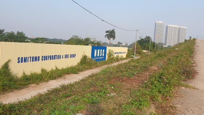 Cận cảnh khu đất xây Tháp tài chính 108 tầng ở Hà Nội trước ngày khởi công