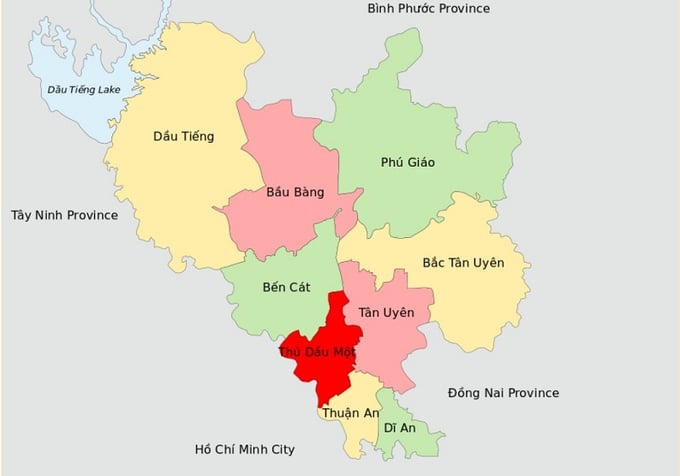 Huyện Bàu Bàng tỉnh Bình Dương sẽ được "nâng cấp" trở thành trung tâm đổi mới sáng tạo của địa phương. Ảnh: Internet
