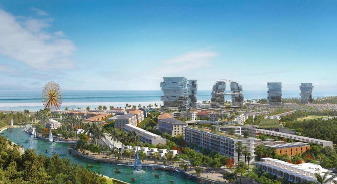 Dự án Khu du lịch sinh thái biển cao cấp Lạc Việt (tên thương mại là dự án Venezia Beach - Luxury Residences & Resort) &nbsp;