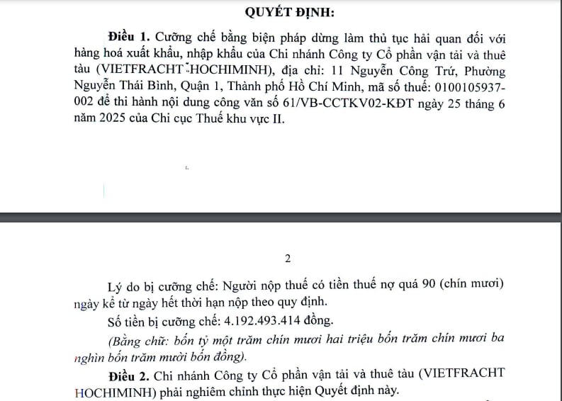 Vietfracht HoChiMinh