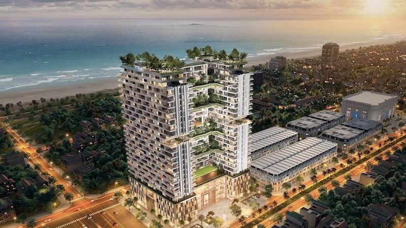 Một dự án của Apec Group đang triển khai.