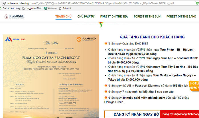 Flamingo Cát Bà Beach Resort: Vừa thế chấp vừa mang bán?