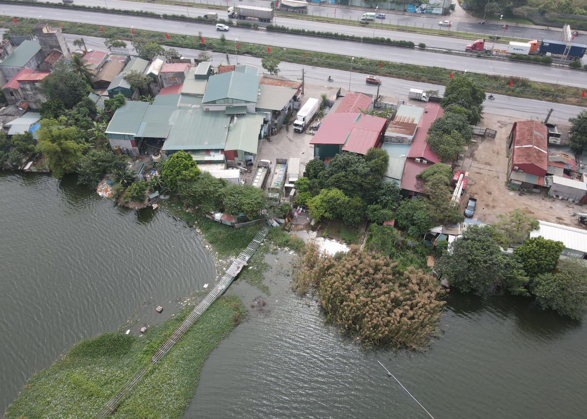 Hà Nội: Ngang nhiên san lấp, xây dựng trái phép trên đất nông nghiệp ở điểm “nóng” ao Đồng Giêng
