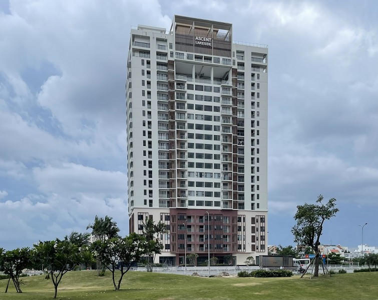 Chủ đầu tư dự án Ascent Lakeside xây dựng trái phép dự kiến giúp dự án tăng thêm 40 căn hộ. Ảnh: Phụ nữ Online &nbsp;