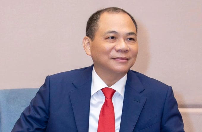 Cổ phiếu Vingroup tăng mạnh, tài sản tỷ phú Phạm Nhật Vượng chạm ngưỡng 18,9 tỷ USD