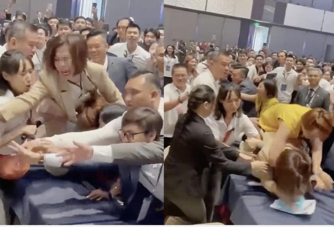 Khách hàng chen lấn mua căn hộ Orchard Gand khi dự án vẫn là bãi đất trống