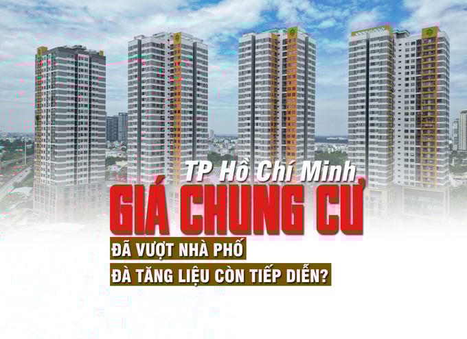TP Hồ Chí Minh: Giá chung cư đã vượt nhà phố, đà tăng liệu còn tiếp diễn