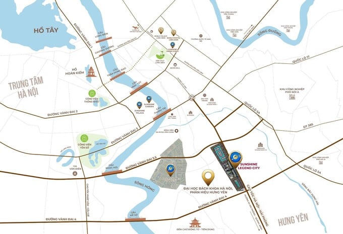 Ngay sát phân hiệu ĐH Bách Khoa, Sunshine Legend City “gây sốt” thị trường Đông Hà Nội