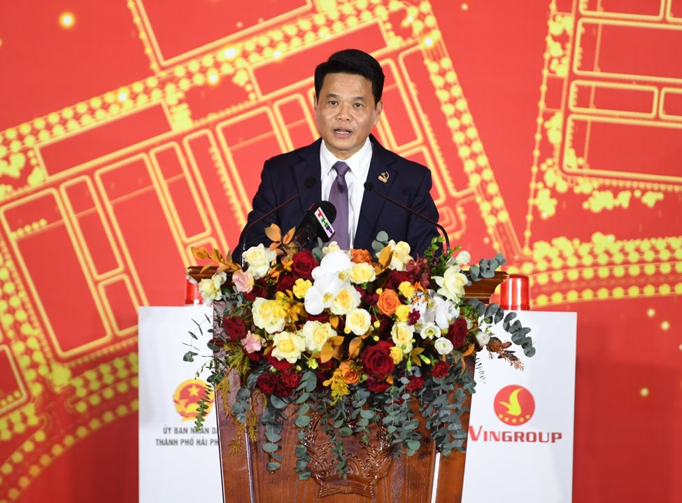 Tập đoàn Vingroup khởi công khu công nghiệp Tân Trào và nhà máy nhiệt điện LNG Hải Phòng