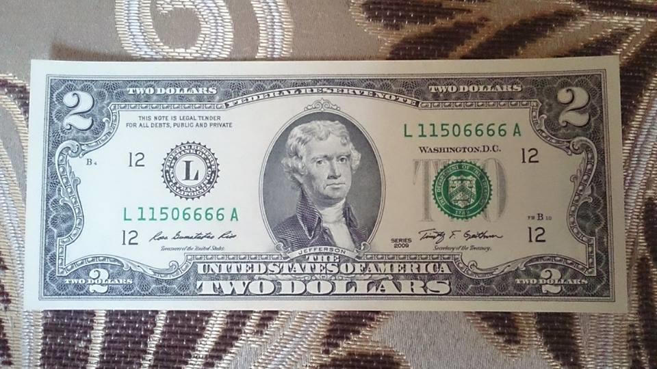 Ai cũng muốn sở hữu tờ 2 USD vì lý do đặc biệt này