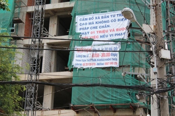 Cận cảnh Dự án chung cư Đại Thành đang được rao bán cho chủ đầu tư khác