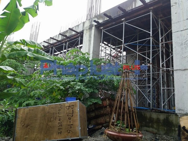 Cận cảnh chung cư cao tầng 134 Quần Ngựa "nằm im" chờ sắt rỉ