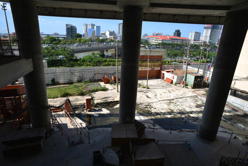 Saigon One Tower, bỏ hoang, cao ốc, hết tiền Saigon One Tower, bỏ hoang, cao ốc, hết tiền