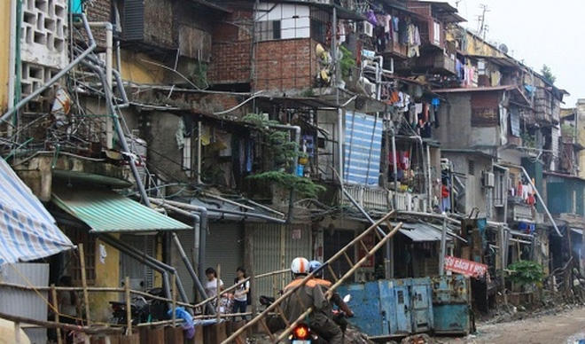 "Đất vàng" chung cư cũ nát, bất đồng lợi ích khó mà đột phá